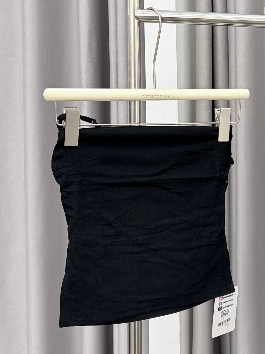 Layered bustier halter cami
