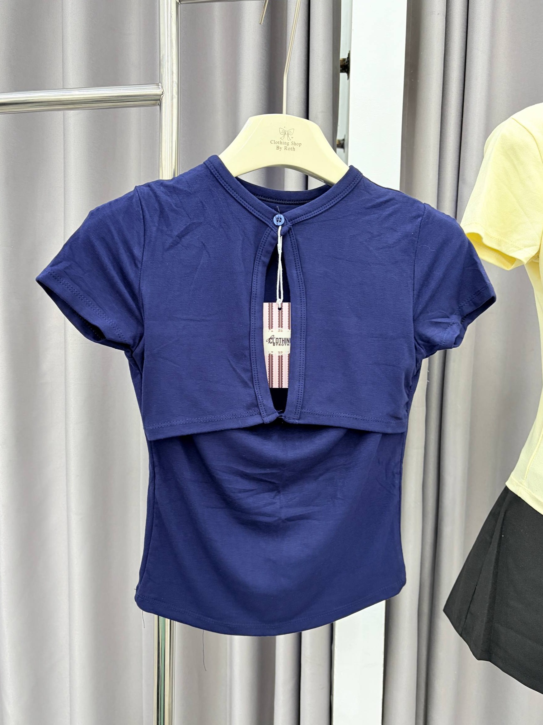 Bolero and square-neck tank set